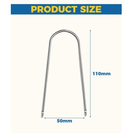 Flaconi 4 x car radio release tool, radio release tool, car radio removal tool, key, DIN release key, release lever for car radio (11 x 5 cm)