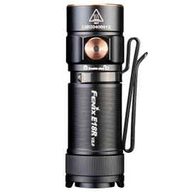 fenix , High Power E18R v2.0 USB C Mini EDC 1200 Lumen Flashlight Torch Black