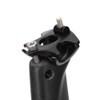 Black Lightweight Carbon Fiber Bike Seat Post Mountain Road Bikes