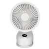 USB Desk Clip On Fan Intelligent Digital Display 3 Blades