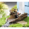 Bird Gutter Downspout Statue Splash Block Outdoor Garden Decoration, 11.4”