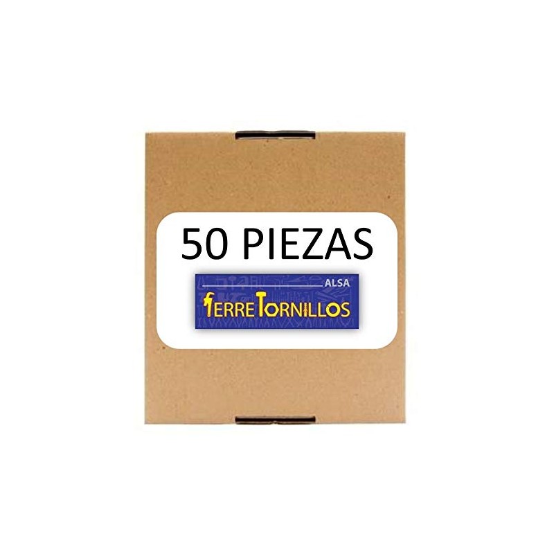 Taquete Expansivo Z 1/4'' (25 Piezas) Ferretornillos ALSA (ENTREGA INMEDIATA)