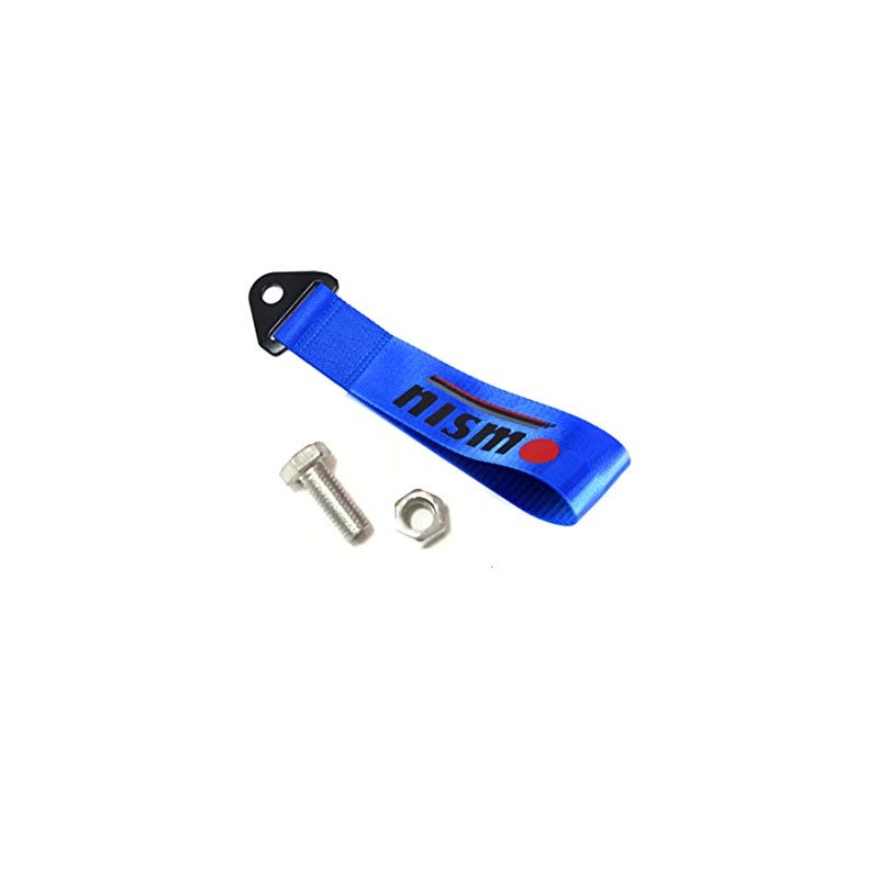 High Strength NISMO Blue Tow Strap Front or Rear Bumper