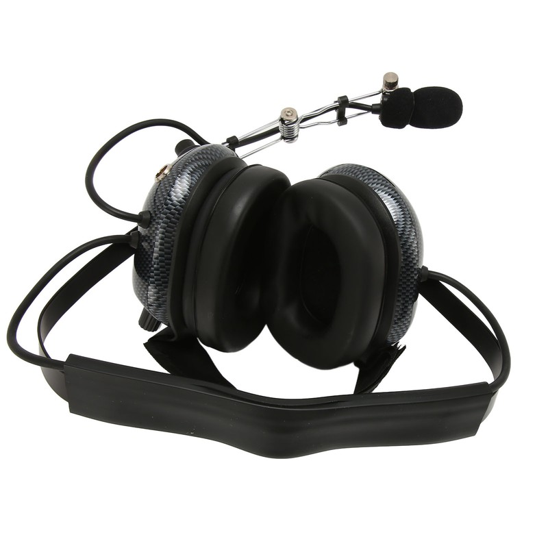 Aviation Headset Professional 5 Pin Connector K Head Noise Reduction