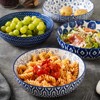Selamica Ceramic Pasta Bowls Set of 4,Large Salad Bowls, Stackable