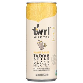 Twrl Milk Tea Taiwan Style Black Milk Tea, 7.5 OZ