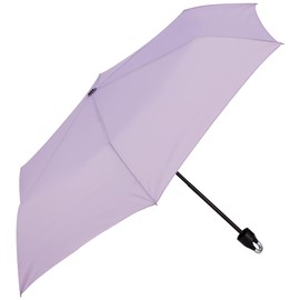 Asty HL22KB55BD Unisex Plain Carabiner Hand Mini Folding Umbrella 55 Purple