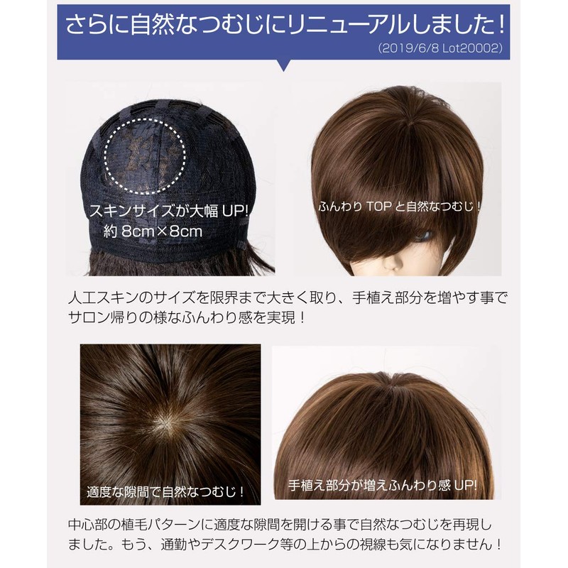 LEO BY MANE L-FWSH001 Heat-resistant Full Wig, Natural Mannish Short