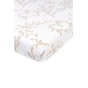 Lenzuolo per lettino Meyco Baby Branches (lenzuolo in 100% cotone