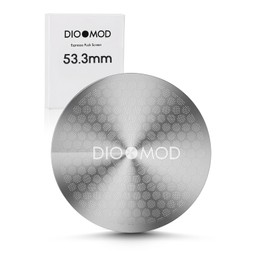 Dioomod 53.3mm Espresso Puck Screen, 0.9mm 150μm Ultra Thin Coffee Espresso Filter Screen - Mesh Reusable Filter for Espresso Portafilter Filter Basket 54mm