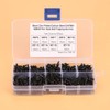 Cross Screw, 450Pcs Black M3 Cross Pan Head Self Tapping