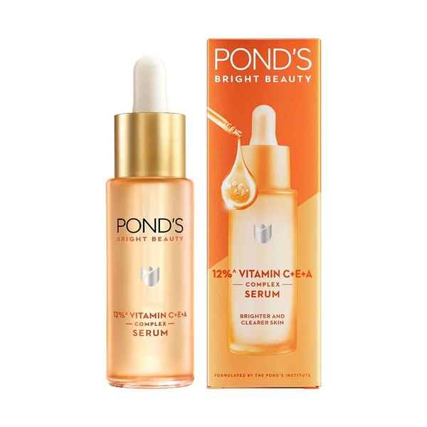 POND-S Bright Beauty Vitamin C, E, and A Face Serum,