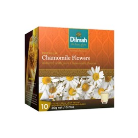 Dilmah Tea | Inspiration Series Tea - Pack of 1 - Flavoured Ceylon Tea | Chamomile Tea Bags | Ethical Sri Lankan Tea, Black Tea, Biodegradable Tea Bags, 10 Tea Bags 100g,
