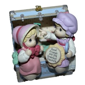 Precious Moments Holiday Expressions Christmas Ornament "Friends Are the Greatest Treasure" Limited Edition