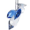 Rainbow crystal Blue Guardian Angel Crystal Suncatcher, Hand Made 1.96