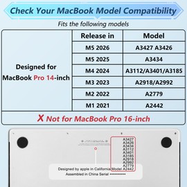 Lepeoac Case for M5 MacBook Pro 14 inch 2026 Model A3427 A3426 Fit 2025-2021 Model A3434 A3112 M4 A3112 A3401 A3185 M3 A2918 A2992 M2 A2779 M1 A2442 Pro/Max Cover, Pink & White Stripes