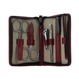 Friedrich|23 Manicure Set, red, Cosmetic case