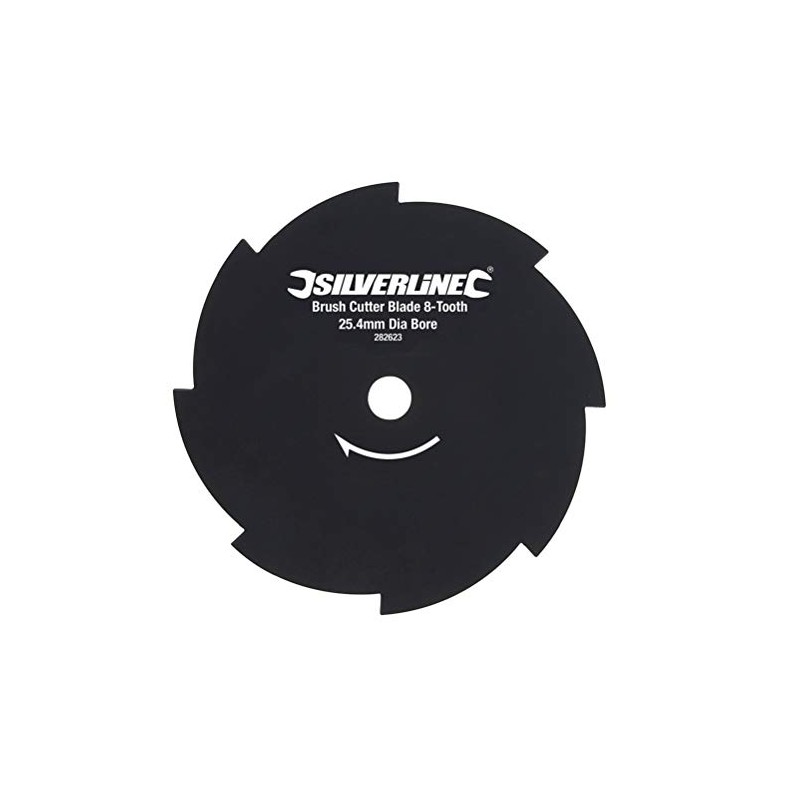 Silverline Brush Cutter Blade 8-tooth 254mm / 10" Dia -