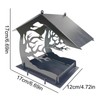 Bird Feeder for Garden - House-Shaped Bird Feeder Squirrel Proof