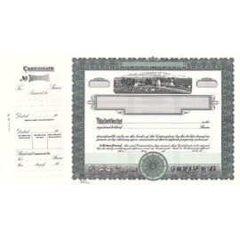 Goes 760 Agricultural Shares Stock Certificate | Pack of 100