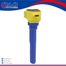 Set of 6 Yellow Ignition Coil Pack Compatible with Ford Lincoln 17-20 F-150 18-21 Expedition 17-22 GT 18-21 Navigator V6 3.5L Replacement for UF826 HL3Z12029A HL3E-12A366-AB GN10892 DG560