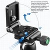 Foldable Camera L Bracket Vertical Horizontal Switching Tripod Quick Release
