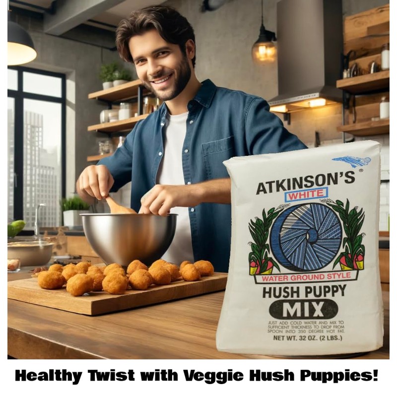 Atkinson's Regular Hush Puppy Mix, 2 lbs Bag - Just