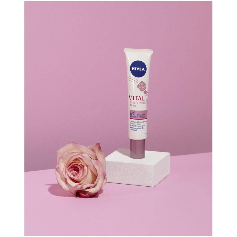 NIVEA Vital Radiant Complexion 3-in-1 Beauty Serum for Mature Skin