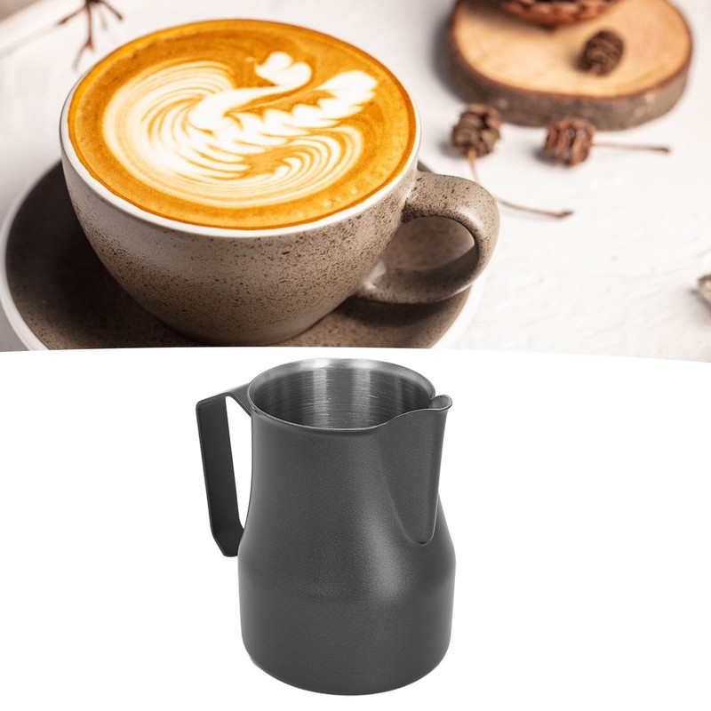Milk Frothing Pitcher Coffee Steaming Pitcher 304 Stainless Steel Coffee