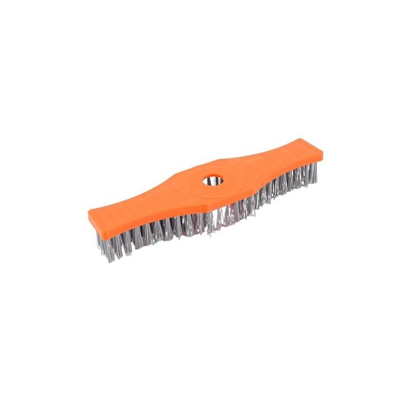 Heavy Duty Nylon Cleaning Brush with 5 Interchangeable Heads for