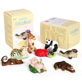 LSZUJP Blind Boxes, Blind Box Figures, Anime B-lind B-ox, Mystery Box T-oys, Mystery Toys, for Collectable Figures, Cute Random Toys Birthday Gift Christmas, Birthday Gift Idea, 1PC (D)