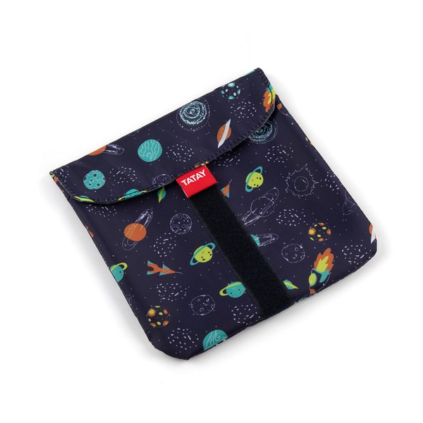 TATAY Reusable Sandwich Bags, Food Bags, Washable, BPA Free, Adjustable,
