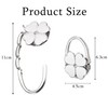 ZHENJIER Purse Hook for Table, Clover Design Foldable Purse Holder
