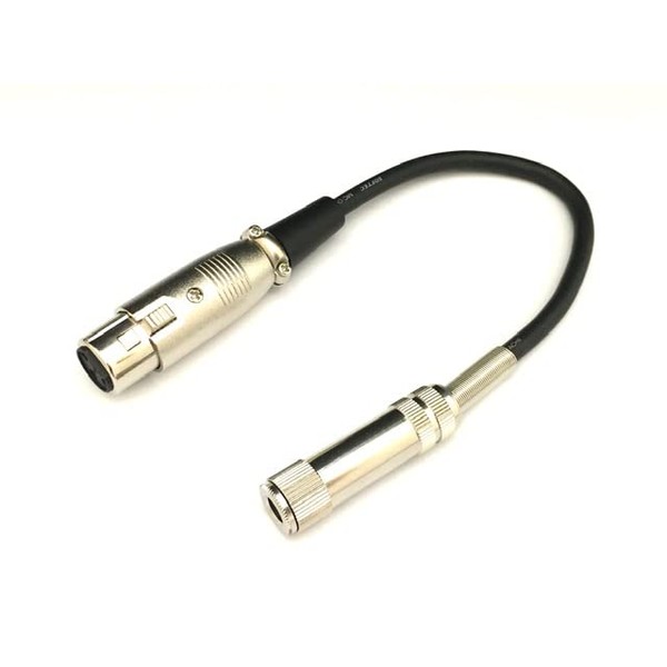 XLR Microphone Terminal Conversion Cord 3 Pin Female to 6.3
