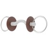 Beris Tongue Port Snaffle, Ring 6 cm, Size 130 mm,
