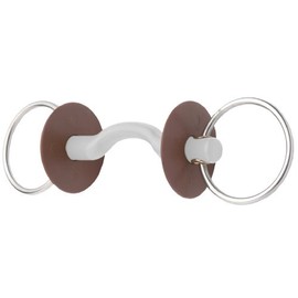 Beris Tongue Port Snaffle, Ring 6 cm, Size 130 mm, Hard