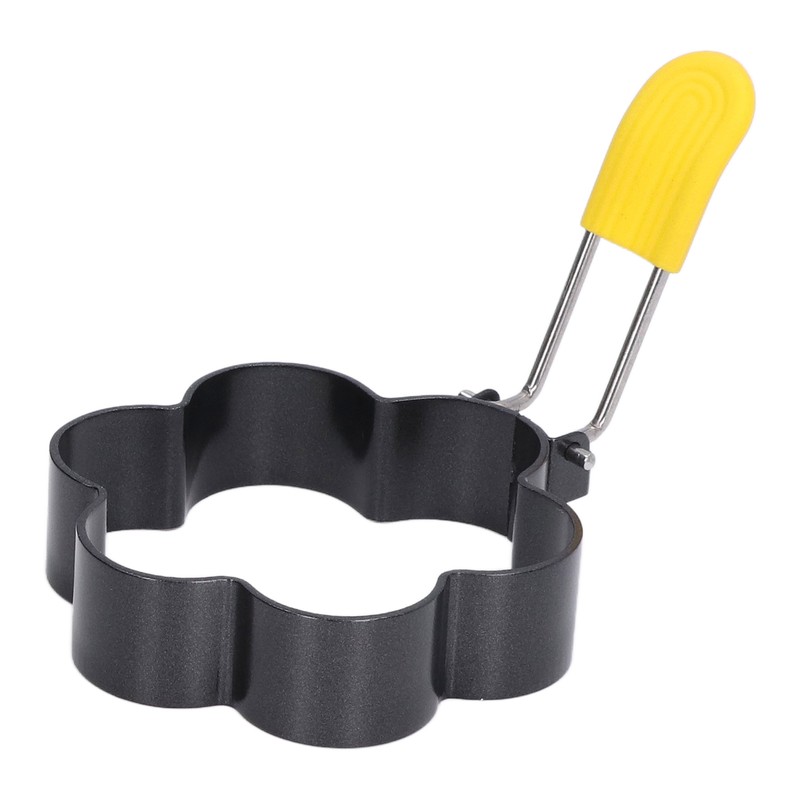 Fried Egg Rings Set with Folding Handle Silicone Brush Non