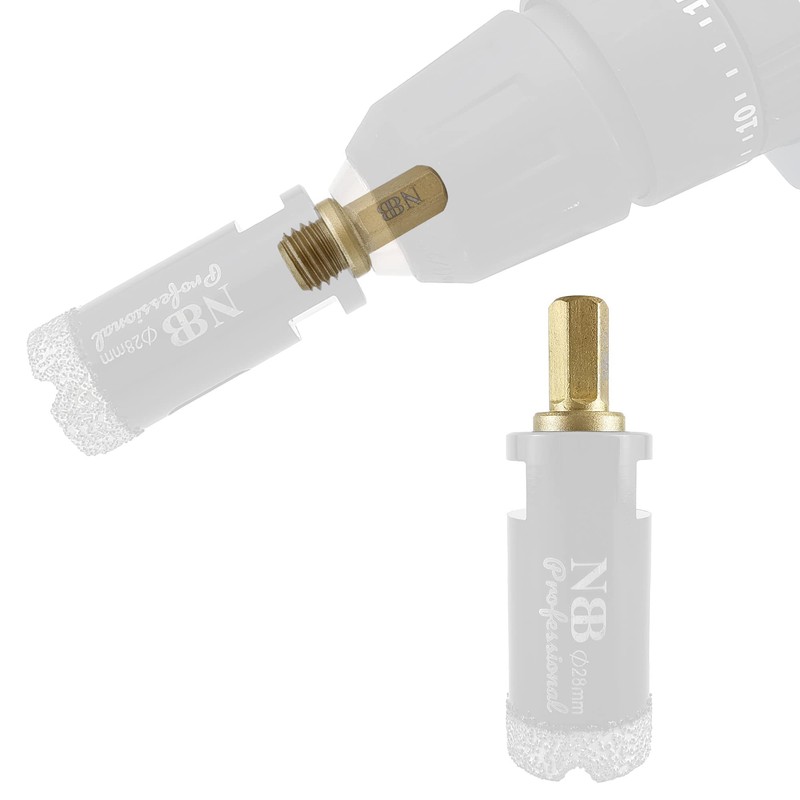 NBB Professional Diamond Drill Bit Adapter with M14 Female Thread,