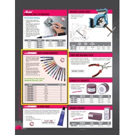 DYKEM 8030-8404 Brite-Mark Marker, Regular Line, Yellow