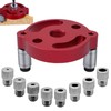 Rierousy Drilling Template Furniture Making Drilling Aid Vertical Drilling Woodworking