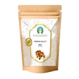 AYURVEDASHREE Asafoetida Hing (Premium) 50g | Heeng | Gluten Free | 100% Natural | Asafoetida Indian Spice | Non-GMO | Flavour