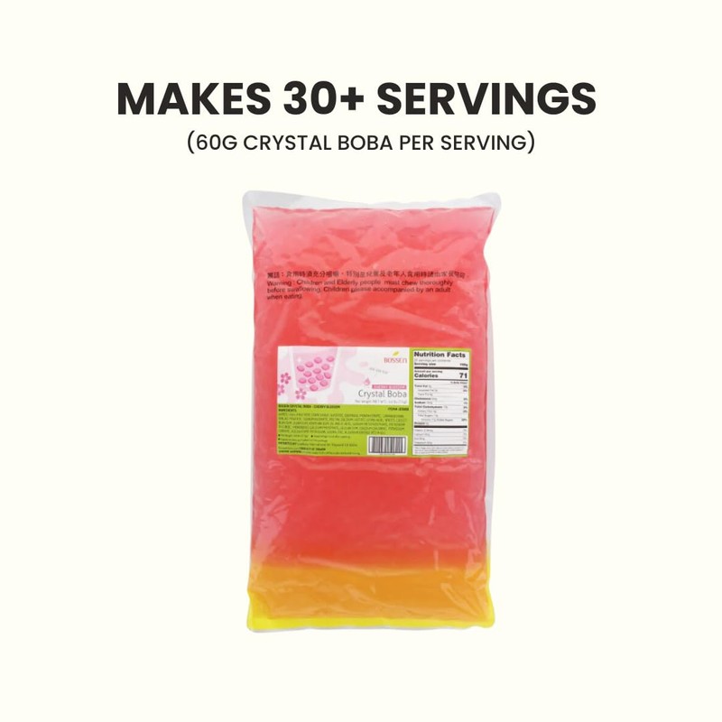 Bossen Crystal Boba (Cherry)