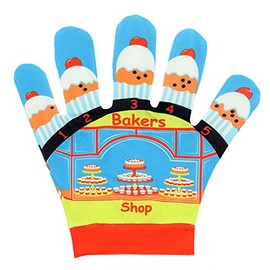 The Puppet Company Favourite Song Mitts Five Currant Buns Hand Puppet