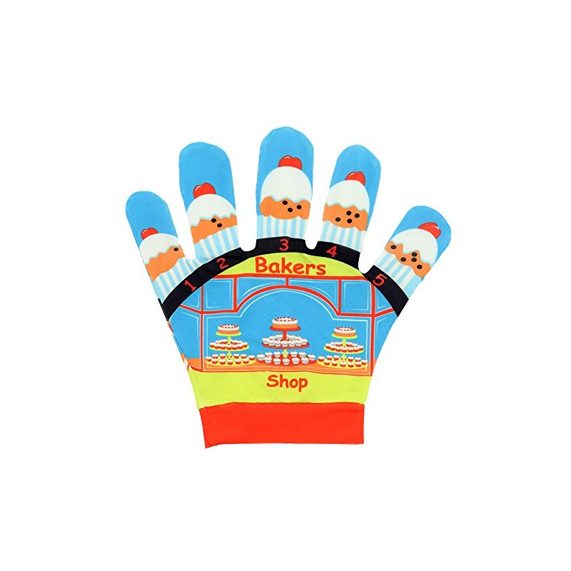 The Puppet Company Favourite Song Mitts Five Currant Buns Hand