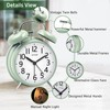 Peakeep Loud Battery Alarm Clock for Heavy Sleepers Adults Kids,