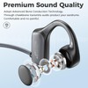 AHEYE Bone Conduction Headphones, IP68 Waterproof Swimming Headphones with 32GB
