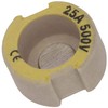 Mersen D Screw Insert 01657.025000 D II, 25 A Yellow