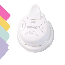 Corner Rounder Punch Cutter,4-in-1 Corner Rounder Punch Cutter for Photos, Cards, DIY Projects, White