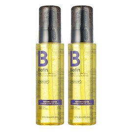 Holika Holika Biotin Damage Care Oil Serum, 80ml, 2 pcs / 홀리카홀리카 비오틴 데미지 케어 오일 세럼, 80ml, 2개