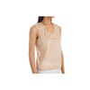 Shadowline Women's Nylon Padded Shoulder Camisole, 7101, Nude, M